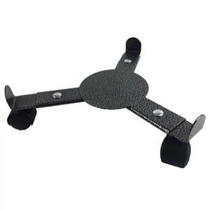 Utvidet grytestativ i metall med hjul